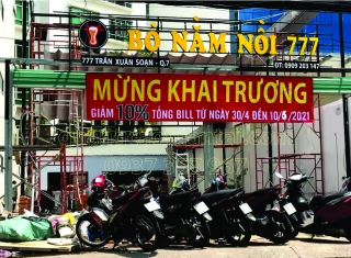 THI CÔNG BẢNG HIỆU CHỮ NỔI MICA TẠI QUẬN 7